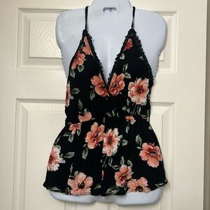 Floral Tank Blouse